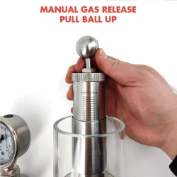 Kegland - TC 1,5" Horizontal Spunding-Ventil og trykmler