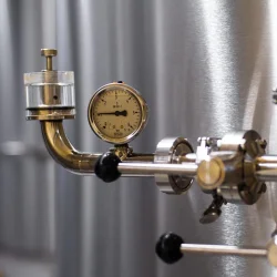 Kegland - TC 1,5" Horizontal Spunding-Ventil og trykmler