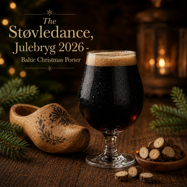 The St�vledance Julebryg 2026 - Baltic Christmas Porter (23-25 l All-Grain Kit)