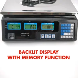 Elektronisk vgt (max 40 kg)