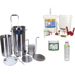 Brewzilla 35 ltr. 4.1 generation. Komplet startst med gringstanke til all grain brygning