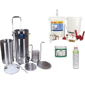 Brewzilla 35 ltr. 4.1 generation. Komplet startst med gringstanke til all grain brygning