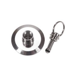 1,5" Tri-Clamp Cap With 1 Bar PRV ventil