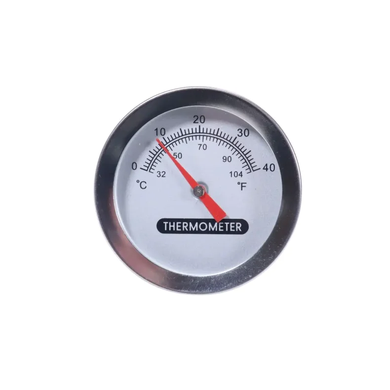 Analog termometer 0-40 C til brug med termobrnd