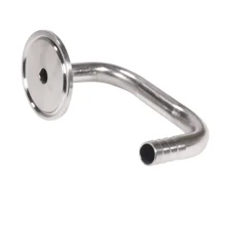 Tri clamp TC 1,5" Blow off barb