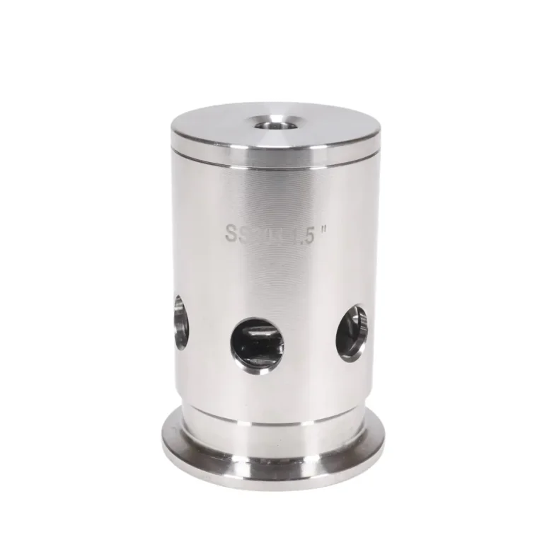 1,5" Tri-Clamp Adjustable Pressure And Vacuum Valve 0-3 Bar