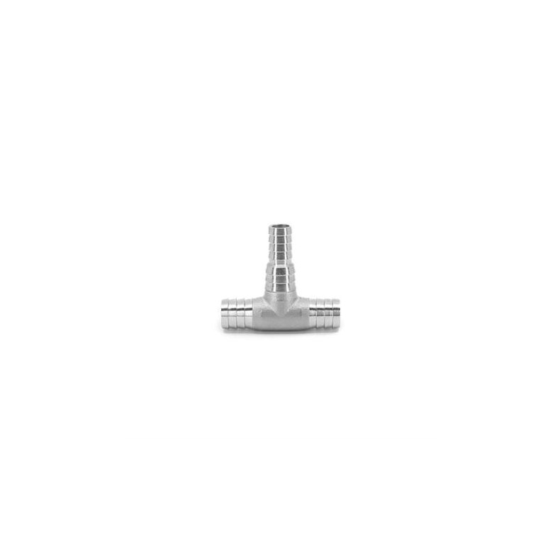 Brewtools Tube Tee 12mm/10mm til Glycol slange