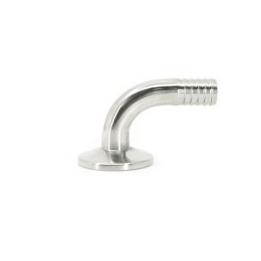 Brewtools - TC 34mm Albue (Elbow) 90 til 12mm slangestuds