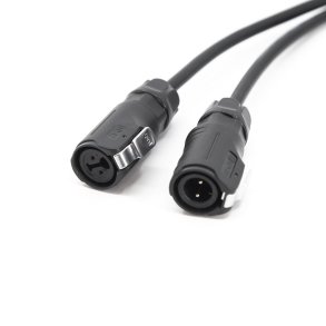 Cable, LP12-2-pin, 1m For solenoids, pumps etc.