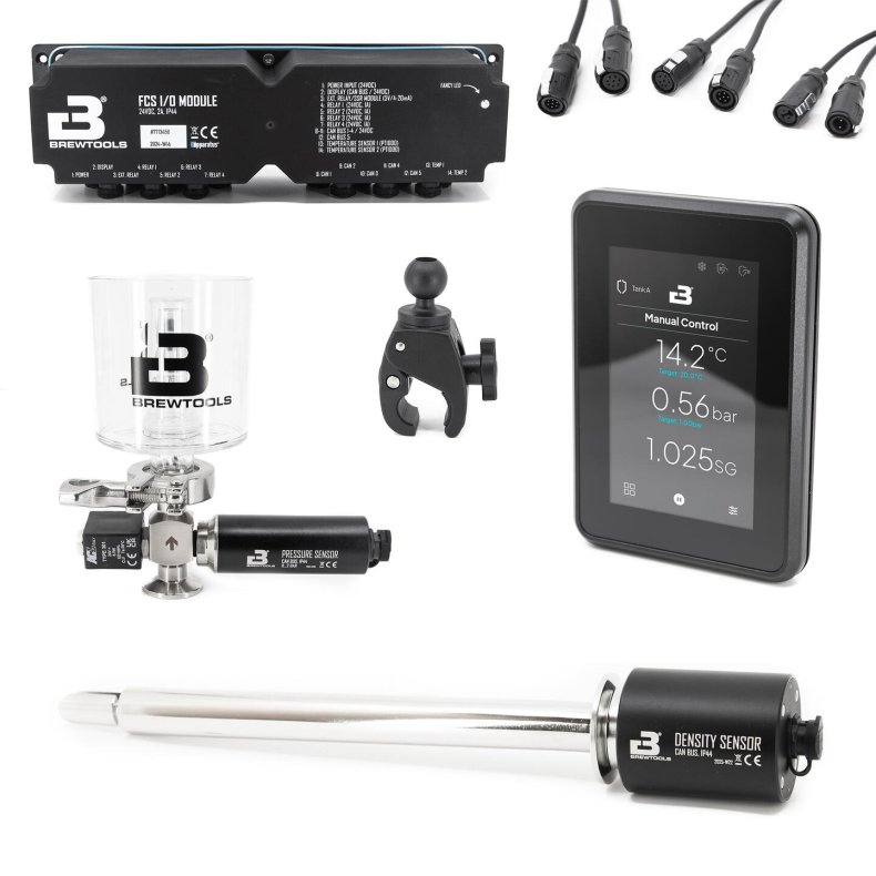 Brewtools - FCS Starter Kit Unitank w/Density (V2) Temp, Spunding, Density, Airlock ++