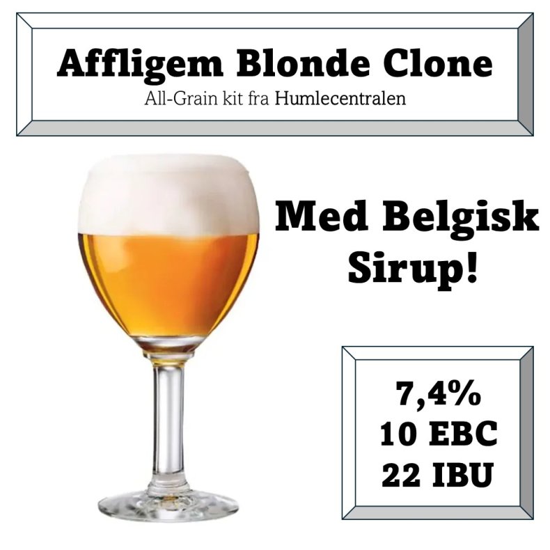 Affligem Blone Clone (23-25 l All-Grain Kit)