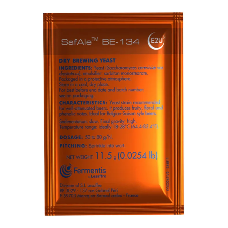 Fermentis - SafAle BE-134, 11,5 g. t�rg�r