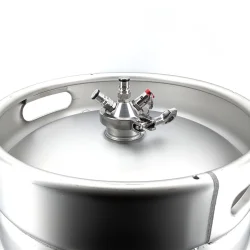 Kegland - Ball Lock Tapping Head to 2" Tri Clover (Commercial Keg Adaptor)