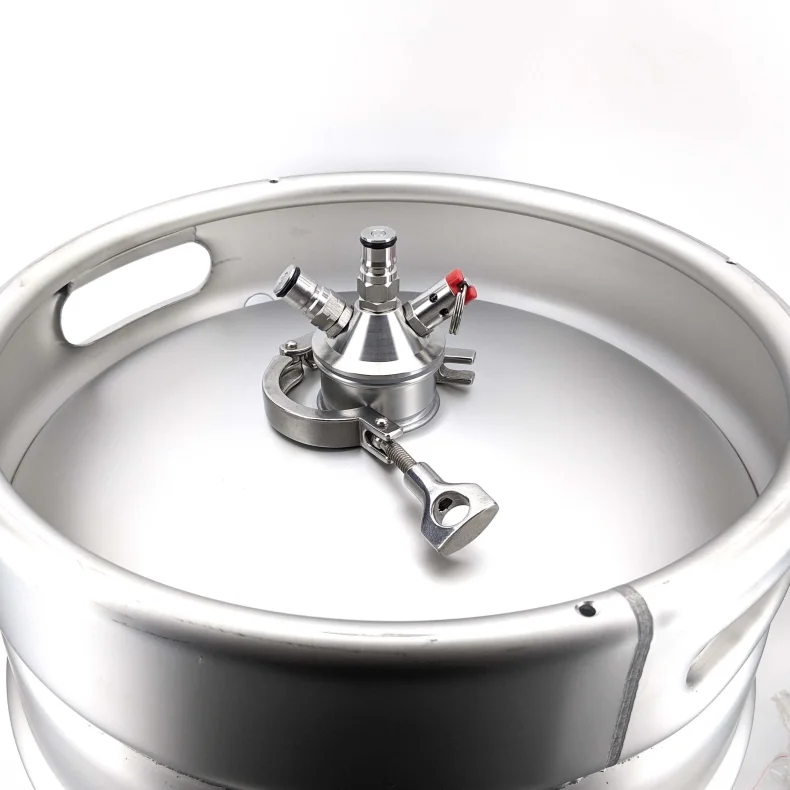 Kegland - Ball Lock Tapping Head to 2" Tri Clover (Commercial Keg Adaptor)