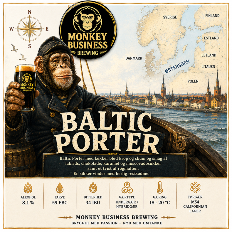 Baltic Porter - Monkey Business (23-25 l All-Grain Kit) 