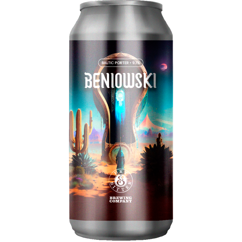 Beniowski, 9,1% Baltic Porter, 44 cl Dry And Bitter