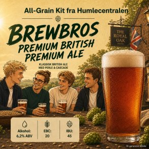 BrewBros Premium British Premium Ale (23-25 l All-Grain Kit)