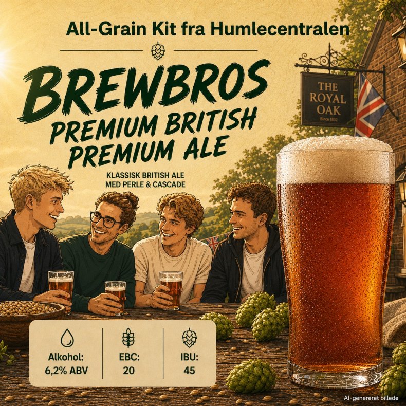 BrewBros Premium British Premium Ale (23-25 l All-Grain Kit)
