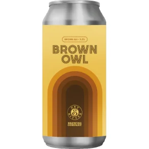 Brown Owl, 5,2% Brown Ale, 44 cl Dry And Bitter