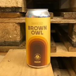 Brown Owl, 5,2% Brown Ale, 44 cl Dry And Bitter