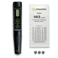 Milwaukee - C65 Low Range Waterproof Conductivity Pen with ATC (TDS Mler)