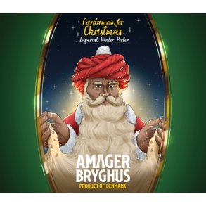 Cardamom For Christmas, 8,5% Imperial Winter Porter, 44 cl. Amager Bryghus - Julel