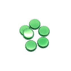 Kapsel Grn Blank 26 mm, 100 stk.