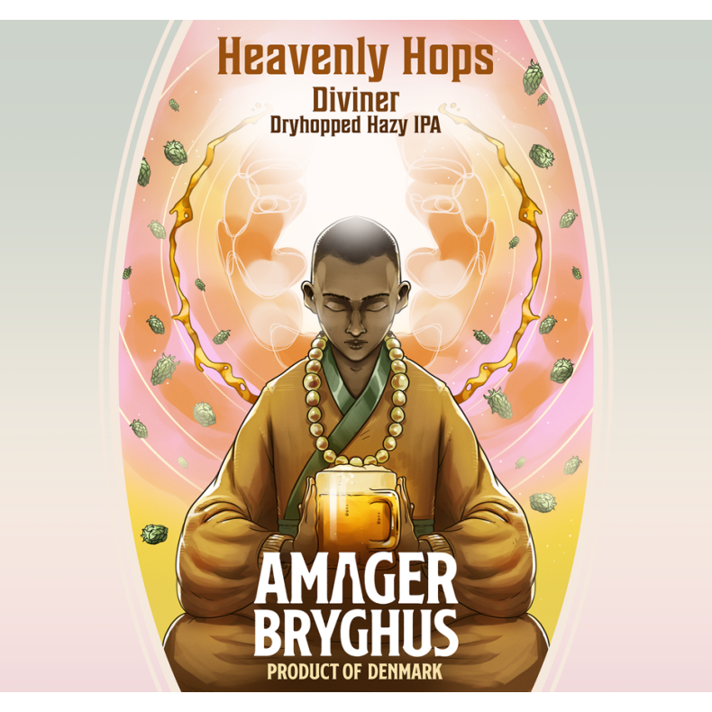 Diviner, dryhopped Hazy IPA, Amager Bryghus 44 cl.