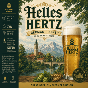 Helles Herz - German Pilsner (23-25 l All-Grain Kit)
