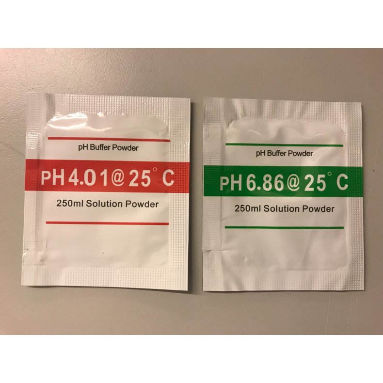 PH Kalibreringspulver (4,01 og 6,86)