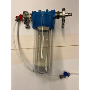 Komplet filtreringssystem til vandfiltrering med Gardena kobling