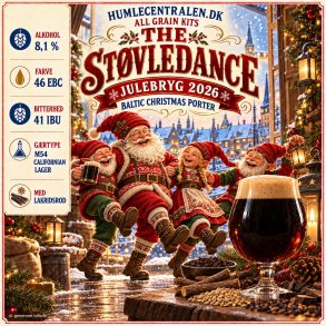 The St�vledance Julebryg 2026 - Baltic Christmas Porter (23-25 l All-Grain Kit)