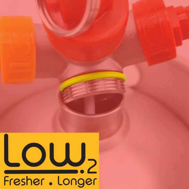 Low O2 seal til Mini Keg