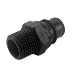 JoinTech Male Connector with Auto Shut Off x 1/2 Inch BSPT Male til G20 Jointech