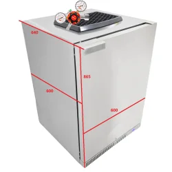 Undercover / Build In Kegerator - Stainless Steel Base Unit