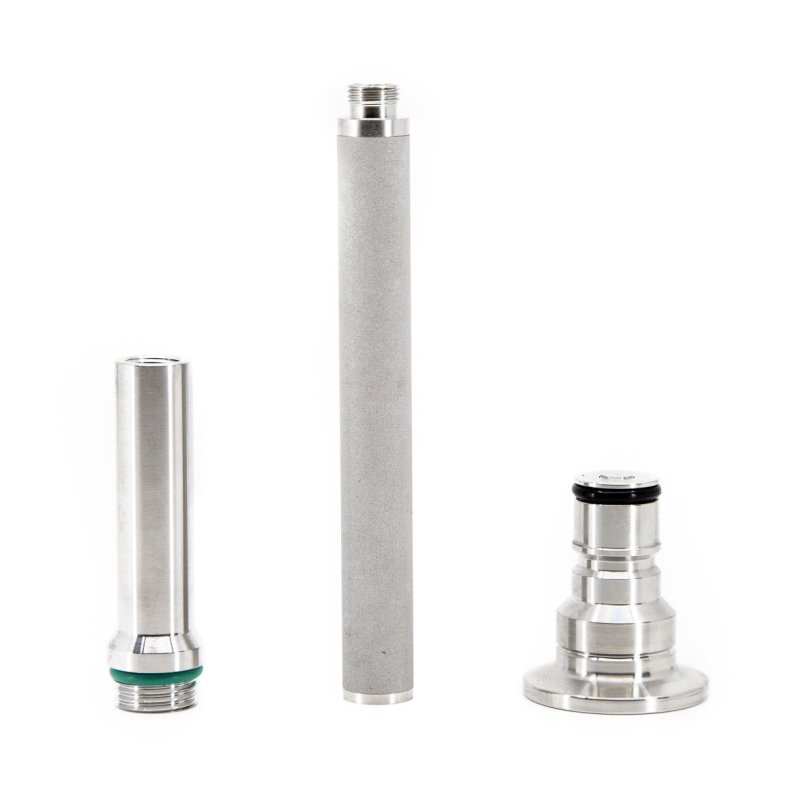 Karboneringskit, TC 1.5" 120mm karboneringssten med ball lock