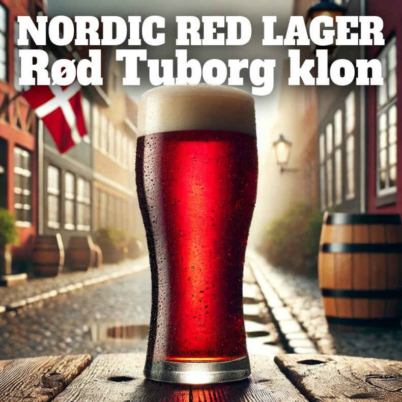 Nordic Red Lager - R�d Tuborg Klon (23-25 l All-Grain Kit)