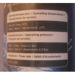 Omvendt Osmoseanlg 20 ltr/t - udget brug 60 ltr/t i stedet