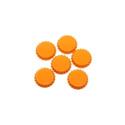 Kapsel Orange 26 mm, 100 stk.