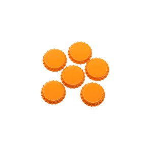 Kapsel Orange 26 mm, 100 stk.