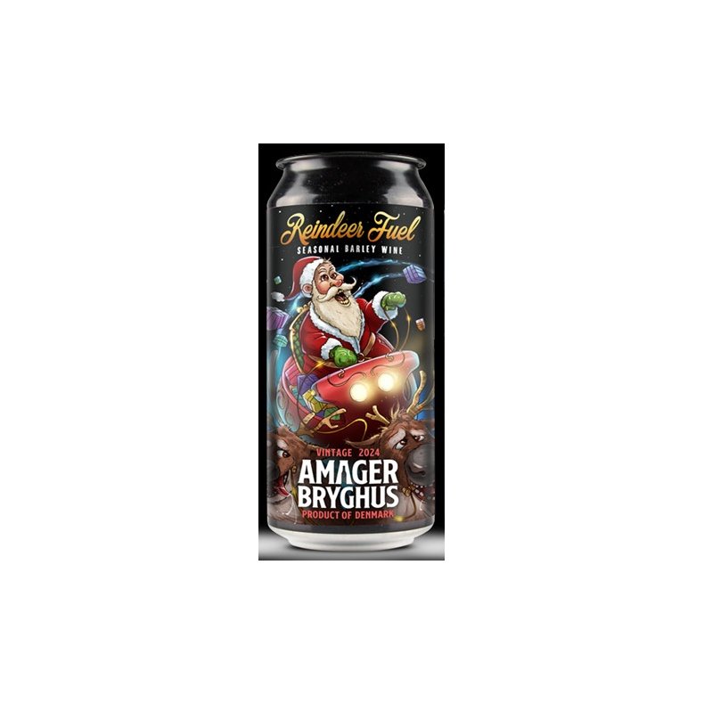 Reindeer Fuel 2024, 10% Seasonal Barley Wine, 44 cl. Amager Bryghus - Julel