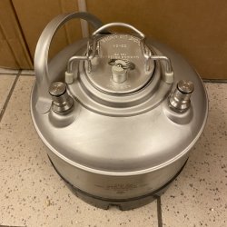 Cornelius rensebeholder til cornelius koblinger med 1 udgange 5 ltr.