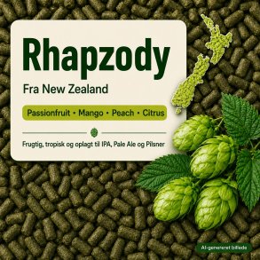 Rhapzody, 2026 pellets NZ, alpha 11,61%, 100 g.