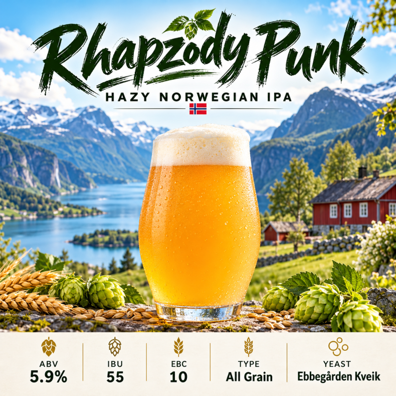 Rhapzody Punk IPA (23-25 l All-Grain Kit)