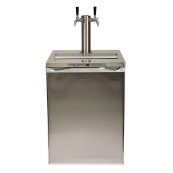 Kegerator - Series X.1 Stainless Steel Kegerator med 2 haner komplet