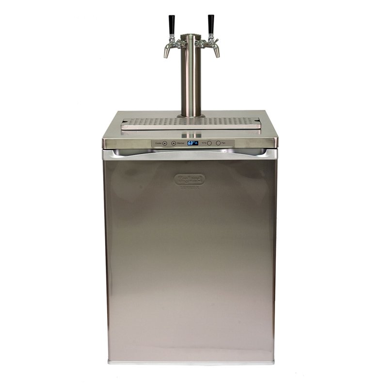 Kegerator - Series X.1 Stainless Steel Kegerator med 2 haner komplet