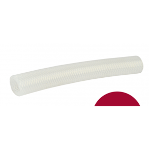 Siliconeslange forstrket armeret 19 x 28 mm. pr. m.