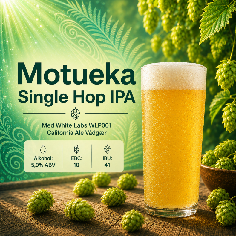Single Hop IPA - Motueka (23-25 l All-Grain Kit)
