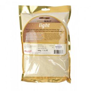 Maltekstrakt / Spraymalt / DME - Muntons, Light 7-12 ebc, 500 g.