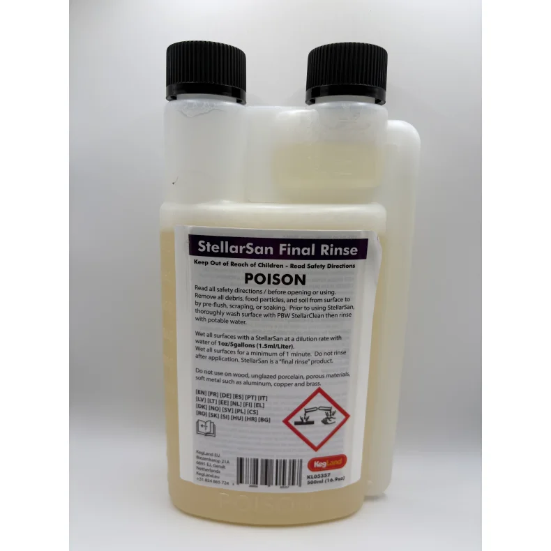 StellarSan Final Rinse, 500 ml desinfektion